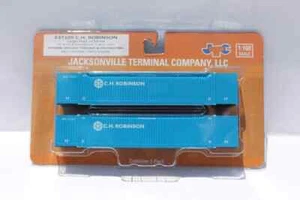 Contenedores corrugados JTC 537109 53' HIGH CUBE 8-55-8 C.H. Robinson escala N - Imagen 1 de 2