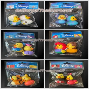 Disney Duckalooz Mickey Mouse Donald Duck Winnie Pooh Elsa Stitch Ariel 2 Pack - Picture 1 of 13