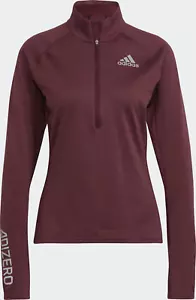 adidas Adizero Damen Laufshirt, Langarm, Leicht, Atmungsaktiv, 1/2 Zip Gr. XS - Bild 1 von 20