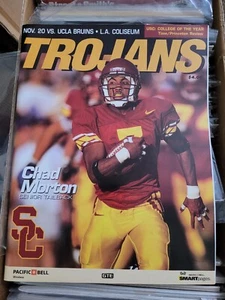 1999 Gameday Programm USC TROJANER vs UCLA. CHAD MORTON - Bild 1 von 7