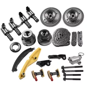 Timing Chain Kit Cam Phaser VVT Gears for Ford F-150 Taurus 3.5L Lincoln 3.7L - Picture 1 of 12