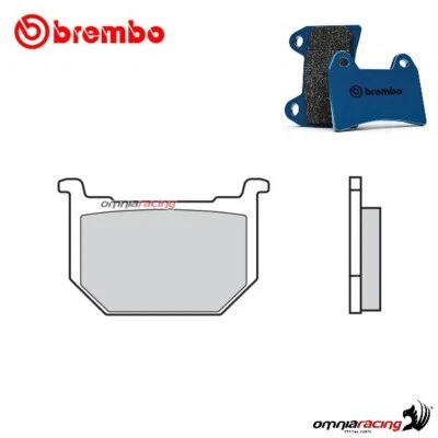 Pastillas de freno delanteras Brembo CC Carbon Ceramica para Suzuki GS450L 1980-1987 Foto 1 de 4