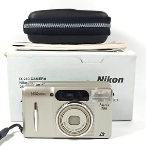 NIKON Nuvis 300 Camera APS Film 28-80mm Zoom Lens Vintage 1999, Case, Manual Box - Picture 1 of 15
