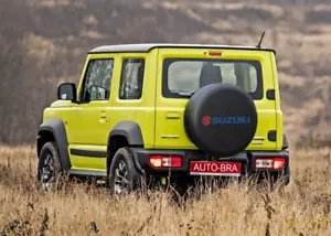 Reserveradhülle Suzuki Jimny 215/65R16 Reserveradabdeckung 68 x 21 Schwarz Blau - Picture 1 of 3