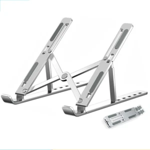 Adjustable Foldable Laptop Stand Bracket Aluminium Notebook Support Holder Tool - Picture 1 of 15