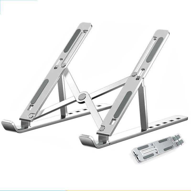 Adjustable Foldable Laptop Stand Bracket Aluminium Notebook Support Holder Tool - Image 1 of 4