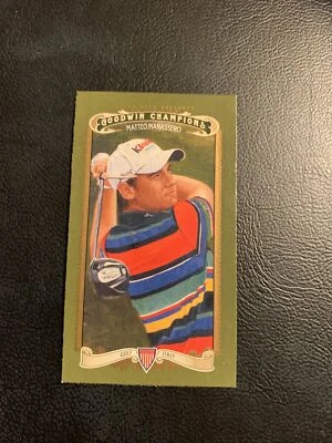 #61 Matteo Manassero 2012 Goodwin Champions mini Lady Luck ,￼upper deck￼￼￼￼ B38 - Image 1 of 2