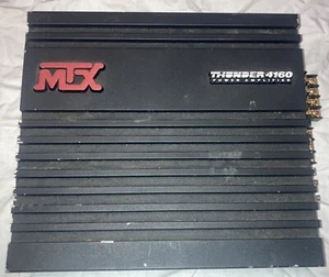 MTX THUNDER 4160 POWER AMPLIFIER 4 Channel SQ Amp. POWERFUL old school PRO - Picture 1 of 5