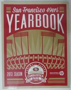 Anuario de los 49ers de San Francisco 2013 candelabro temporada final 1971-2013 153405 - Imagen 1 de 1