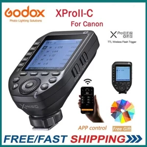 Godox XProII-C XPro II TTL Wireless Flash Trigger Transmitter for Canon Cameras - Picture 1 of 7
