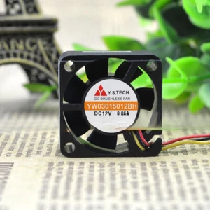 1PC NEW Y.S.TECH FD0530153B-2A 3015 5V 0.25W 3cm Sound off Fan - Picture 1 of 2