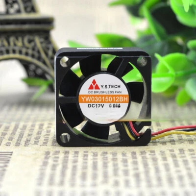 1PC NEW Y.S.TECH FD0530153B-2A 3015 5V 0.25W 3cm  Sound off Fan - Image 1 of 2