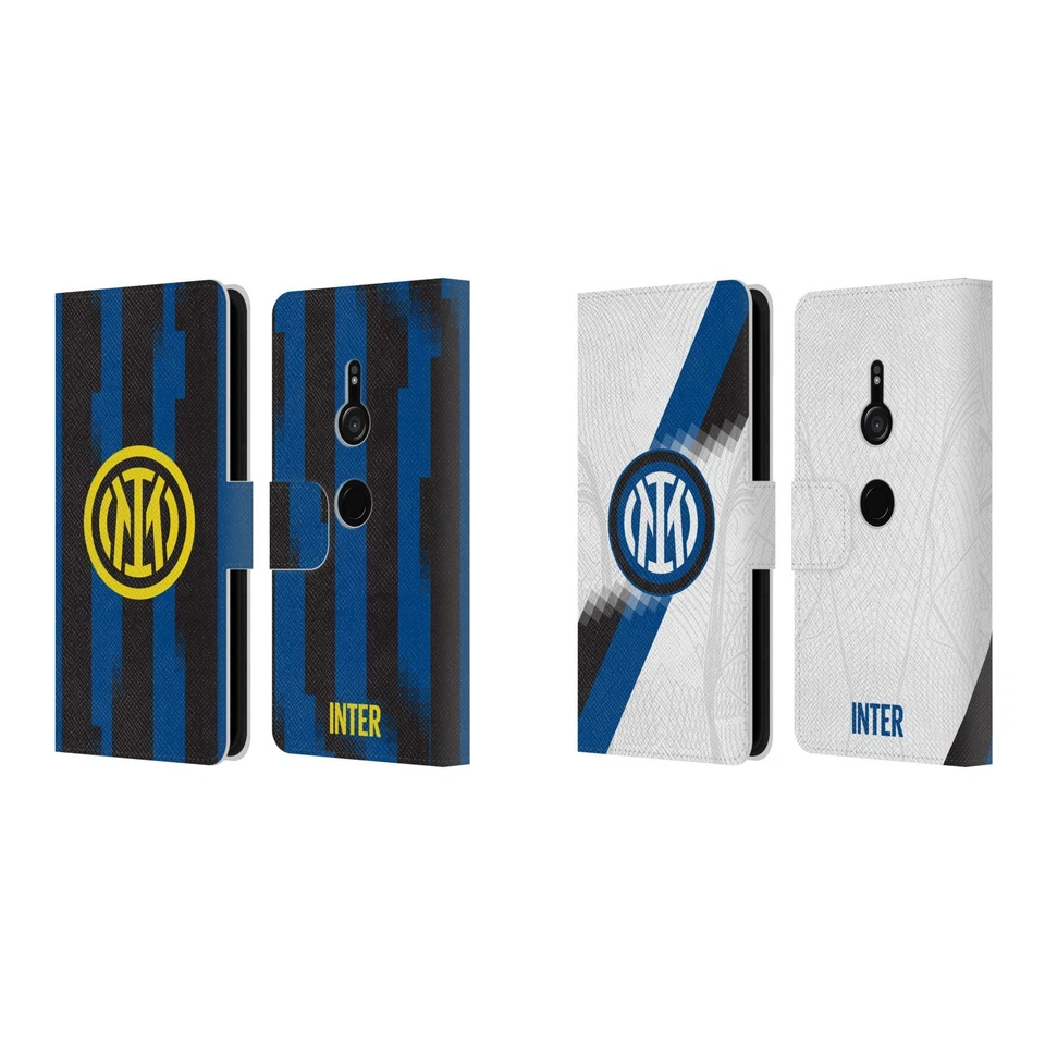 OFFICIAL INTER MILAN 2023/24 CREST KIT LEATHER BOOK CASE FOR SONY PHONES 1 - Image 1 of 4