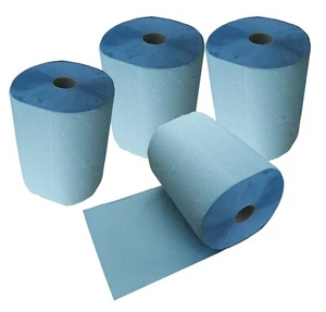4 x Putztuchrolle, 2 lagig, 33 x 36 cm Putztuch Werkstatt-Tücher Papier - Bild 1 von 3