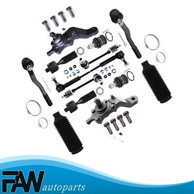 Se adapta a Toyota 4Runner varilla de amarre rótula barra estabilizadora y piñón fuelle 14 piezas Foto 1 de 4