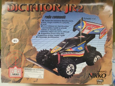 DICTATOR JR2 JR-2 JR 2 BUGGY RDC Radio Commande 1/15 NIKKO 15450 PC VINTAGE - Photo 1/4