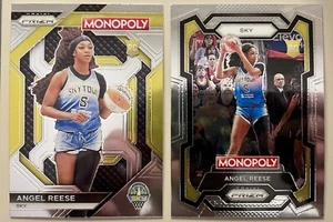 Angel Reese 2024 Panini WNBA Prizm RC Lot 2 Base & Insert Chicago Sky WNBA16 - Picture 1 of 2