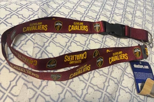 Cleveland Cavaliers Team Lanyard W/Detach Keystrap Function NBA - Picture 1 of 4