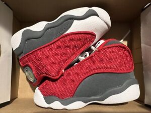 Jordan 13 Retro Gym Red/Black-Flint Grey-White Size 5C Toddler