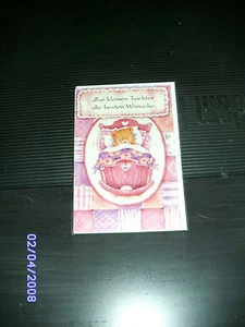 Postkarte, Grußkarte, Glückwunschkarte - Zur Geburt der Tochter - neu -  - Bild 1 von 1