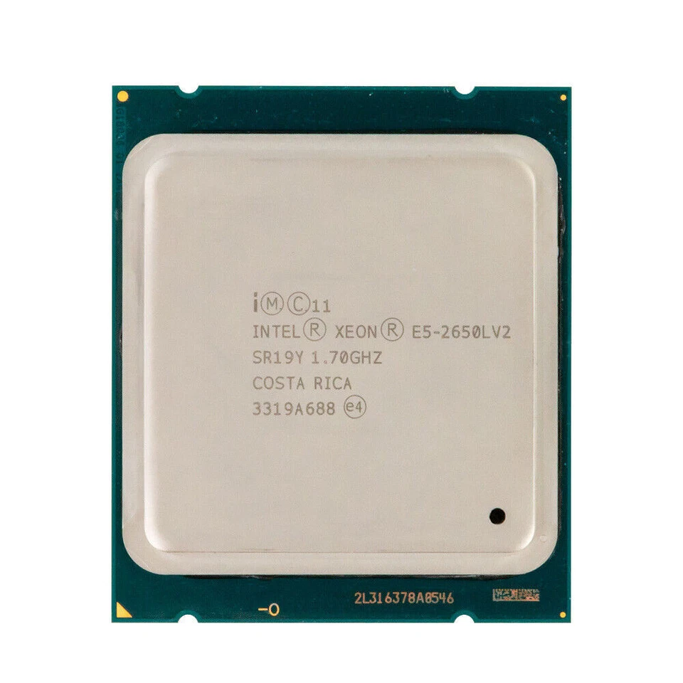 Intel Xeon E5-2650L V2 CPU 1.7GHz 25M 10-Core 7.2GT/s LGA2011 Processor - Image 1 of 1