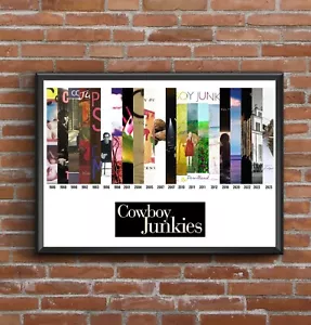 Cowboy Junkies Multi Album Art Poster Stampa Discografia - Ottimo Regalo Natale - Foto 1 di 12