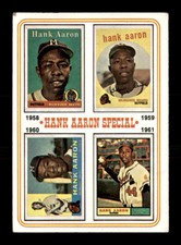 1974 Topps #3 Hank Aaron Special 58-61 VGEX X2598168