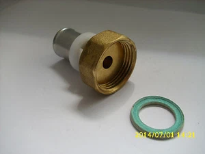 Pressfitting für Aluverbundrohr Anschlußverschraubung flachdichtend - Bild 1 von 1