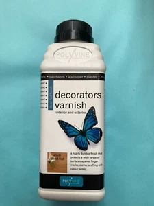 PolyVine Decorators Varnish - Dead Flat Finish - Picture 1 of 4