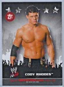 Cody Rhodes - 2009 Topps Toppstown Code Card TT6 - Picture 1 of 2