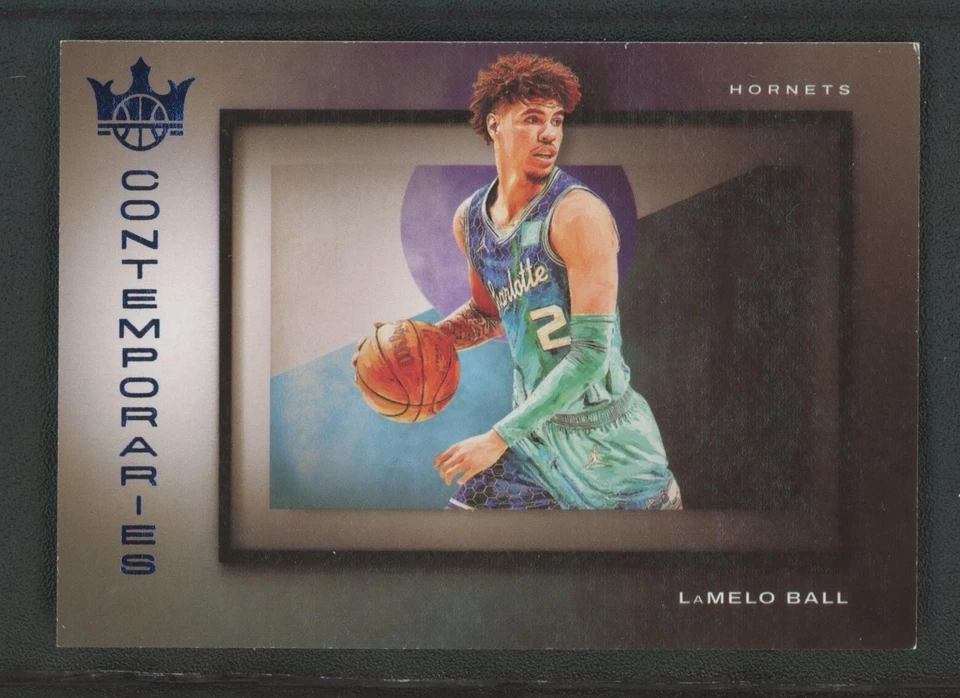 2021-22 LAMELO BALL 16/99 panini court kings contemporar-es - Image 1 of 2