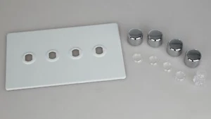 Varilight WDYD4S.PD Kit de atenuación de 4 velocidades matriz cromada imprimada sin tornillos con perillas - Imagen 1 de 1