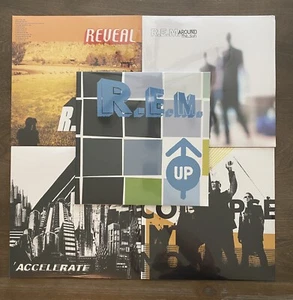 R.E.M. Sealed Limited Color Vinyl Lot : Up, Reveal, Around, Accelerate, Collapse - Picture 1 of 4