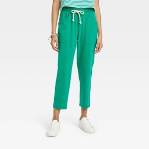 Mid-Rise Jogginghose Damen - Universal Thread Green M - Bild 1 von 1