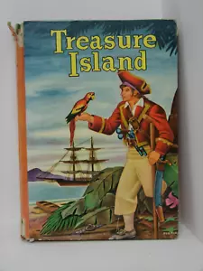 Vintage TREASURE ISLAND von Robert Stevenson Whitman Publishing Hardcover H138 - Bild 1 von 9