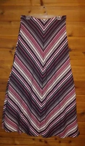 Cato Long Flowing Maxi Skirt Lined V Print NWT size Oversized Small Was $17.99  - Picture 1 of 6