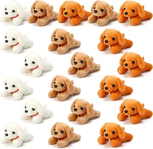 20 Pcs Mini Plush Stuffed Puppy Bulk Christmas Gift Dog Party Favor Toy Soft Plu - Picture 1 of 7