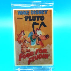 Disney Classic Card Lotte Walt Disney Chip and Dale & Pluto Not opened - Picture 1 of 2