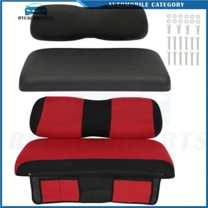 Fits Club Car DS Golf Cart Front Cushion Set With Mobile Phone - Picture 1 of 7