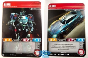 Transformers TCG Blurr UT T11-T46 Rise of the Combiners Character card - Picture 1 of 1