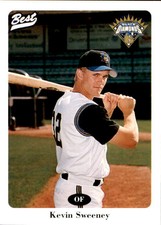 1996 Lethbridge Black Diamonds Best #32 Kevin Sweeney Cheektowaga New York Card