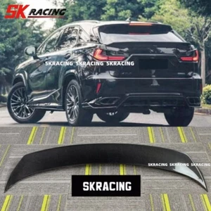 Carbon Fiber Rear Tail Gate Middle Wing Lip Spoiler For Lexus RX350 450h 2016-22 - Foto 1 di 22