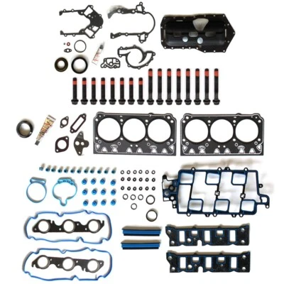 Juego de juntas de culata con perno para Buick LeSabre Pontiac Bonneville 1997-2003 3,8 L Foto 1 de 4