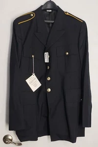 US Army Service Uniform ASU Enlisted Dress Blue Jacket Coat Mans 40 RC NEW - Picture 1 of 8