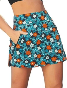 🔥 Women's Athletic Skorts Lightweight Active Skirts Zip Pockets Running Golf 🔥 - Picture 1 of 6