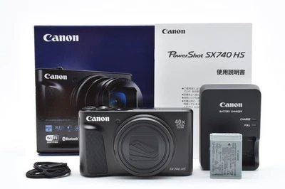Canon PowerShot SX740 HS Black 20.3MP Compact Digital Camera [Near Mint] #A - Image 1 of 4