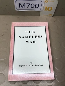 The Nameless War by Archibald H. M. Ramsay - Paperback World War II WW2 - Picture 1 of 3