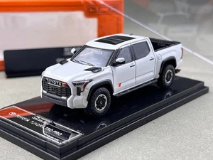 CZ GCD 1:64 White Tundra Pickup Truck MK3 XK70 TRD Pro Model Diecast Collect Car - Picture 1 of 8