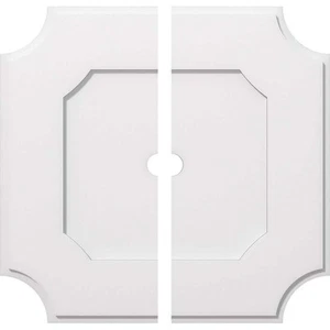 1 in. P X 16-3/4 in. C X 28 in. OD X 2 in. ID Locke Architectural Grade PVC Two - Picture 1 of 9