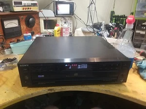 Sony CDP-CE335 5-Disc CD Changer Carousel Player No Remote Working Free Ship - Picture 1 of 3